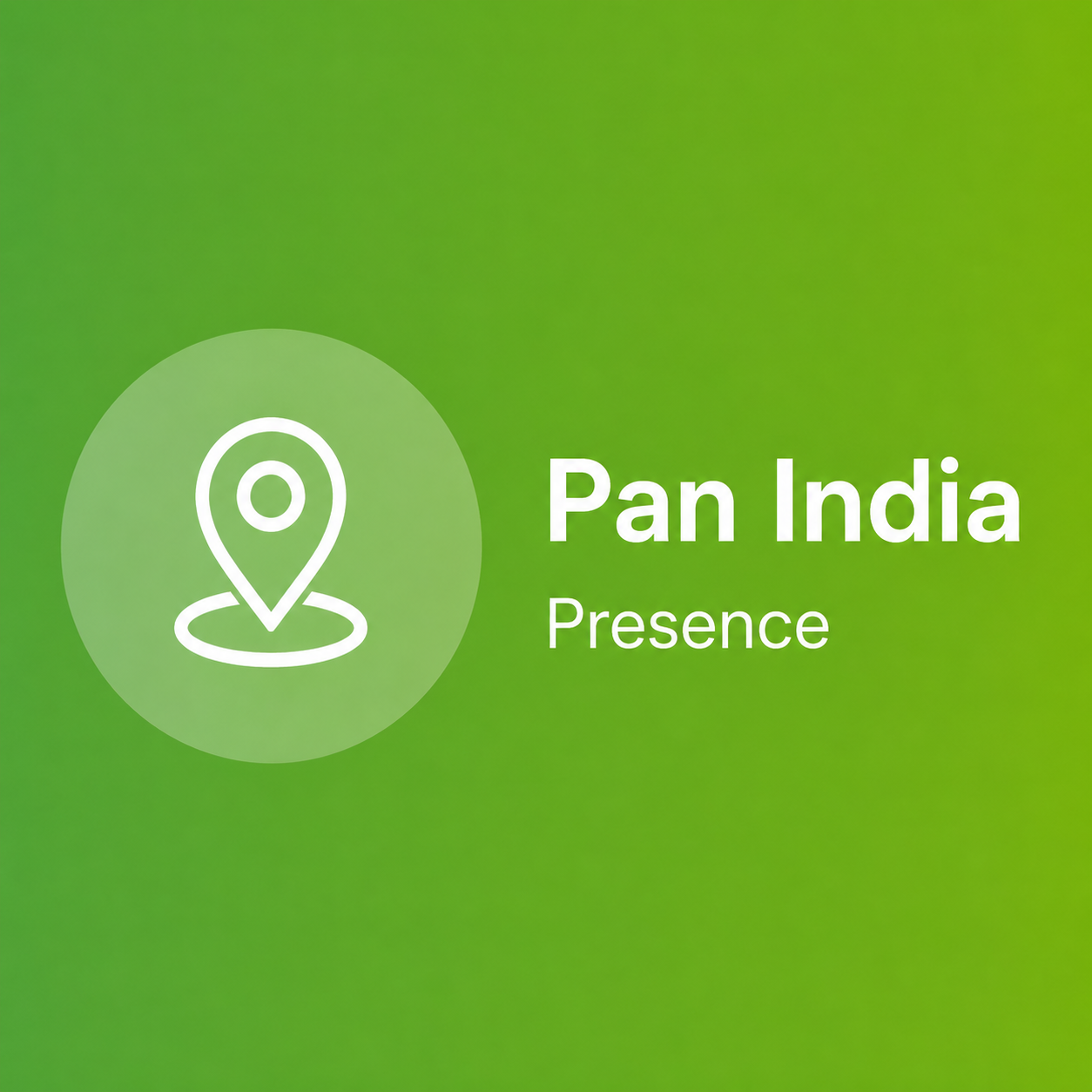 Pan India Presence